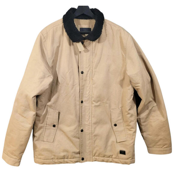 Oneill Khaki Fleece Workwear Jacket XL Excellent Condition - Picture 1 of 11
